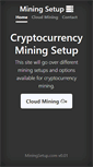 Mobile Screenshot of miningsetup.com